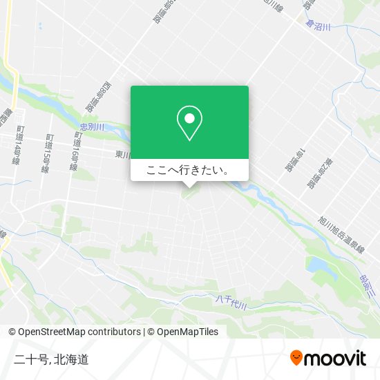 二十号地図