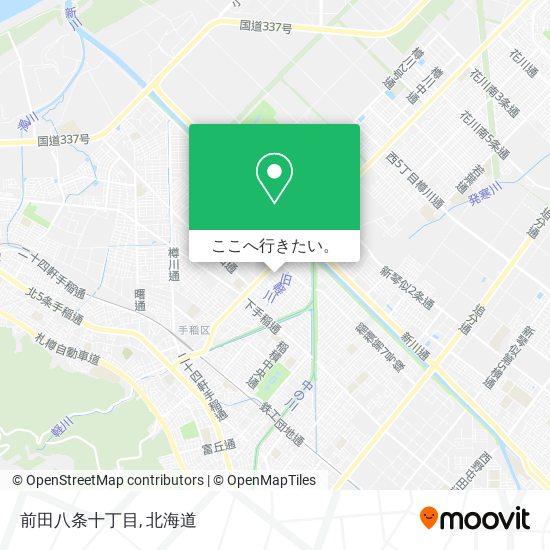 前田八条十丁目地図