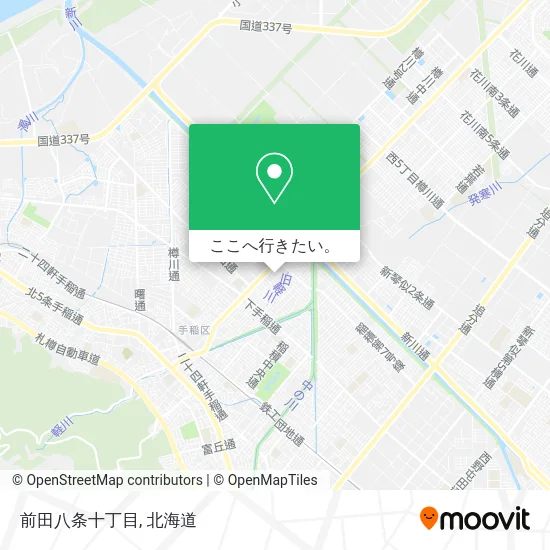前田八条十丁目地図