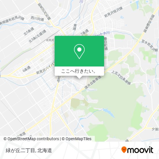 緑が丘二丁目地図