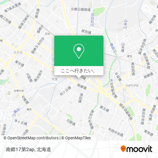 南郷17第2ap地図