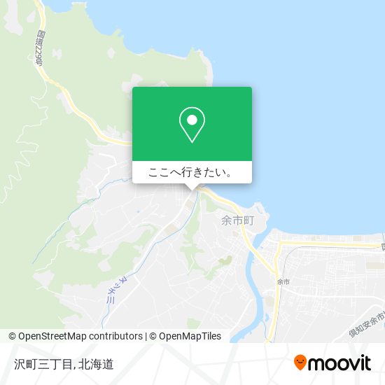 沢町三丁目地図