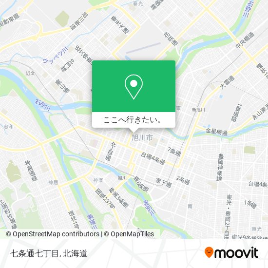 七条通七丁目地図
