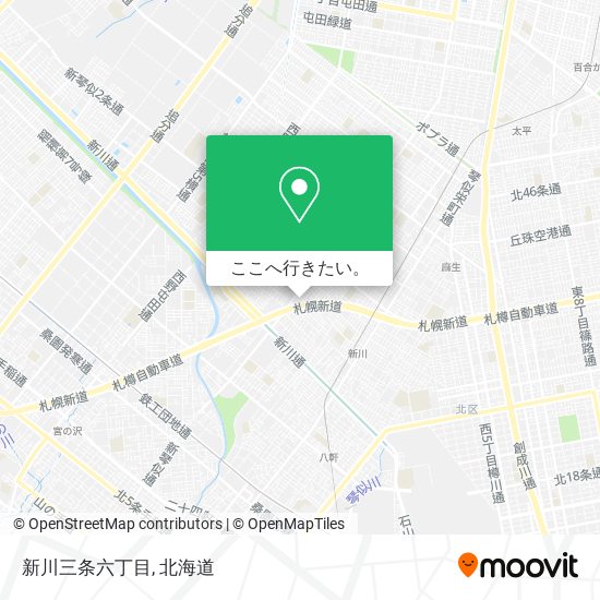 新川三条六丁目地図