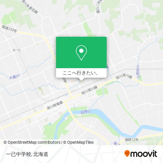 一已中学校地図