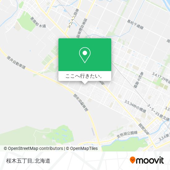 桜木五丁目地図