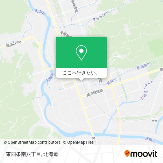 東四条南八丁目地図