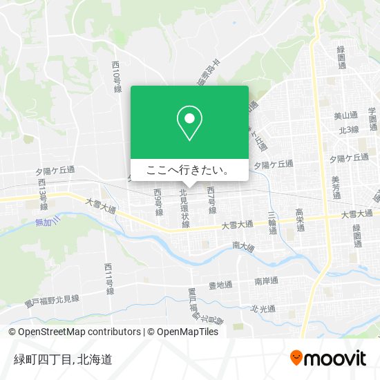 緑町四丁目地図