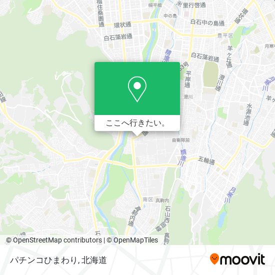 パチンコひまわり地図