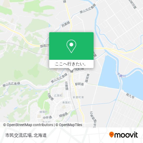市民交流広場地図