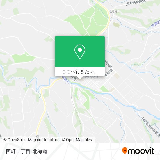 西町二丁目地図