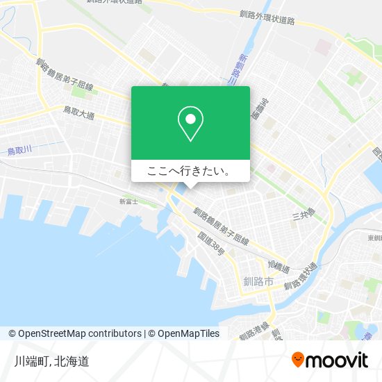 川端町地図