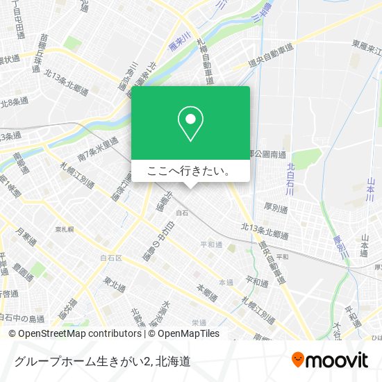 グループホーム生きがい2地図