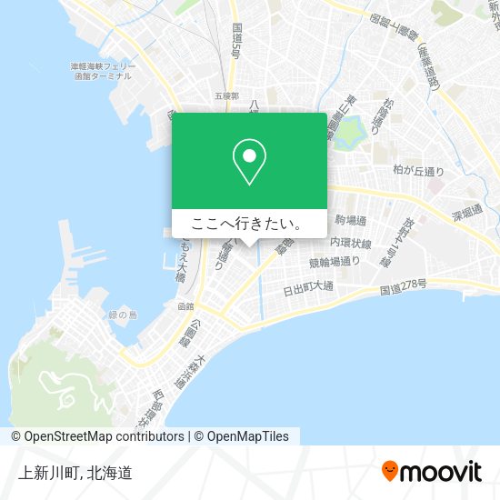 上新川町地図