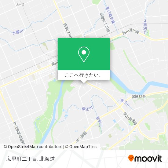 広里町二丁目地図