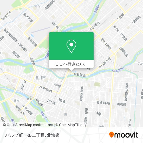 パルプ町一条二丁目地図