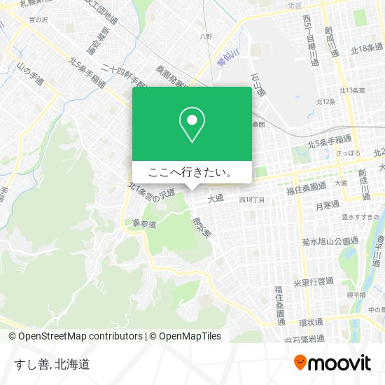 すし善地図