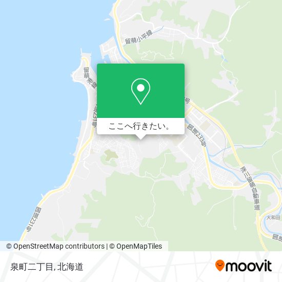 泉町二丁目地図