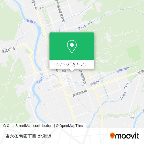 東六条南四丁目地図