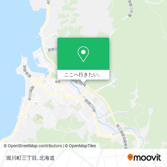 堀川町三丁目地図