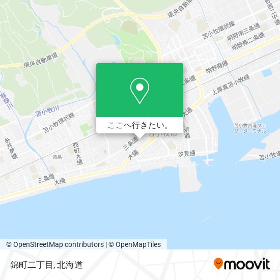 錦町二丁目地図