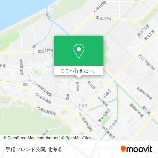 手稲フレンド公園地図