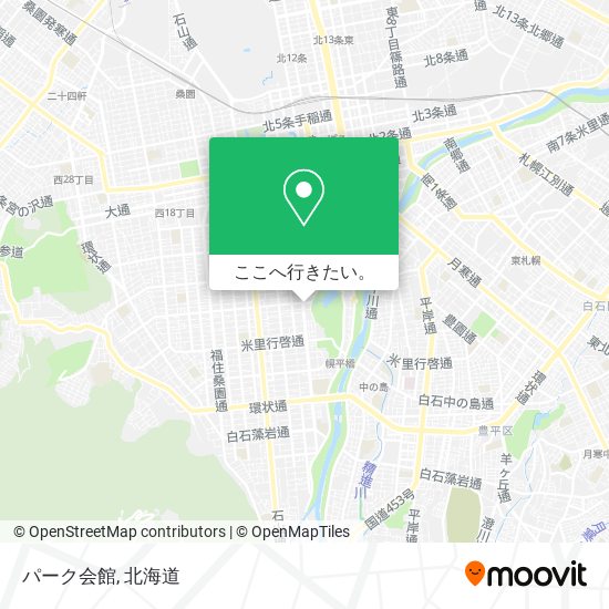 パーク会館地図