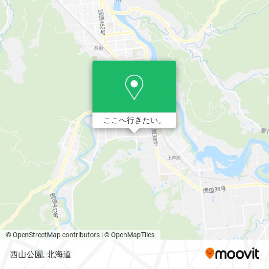 西山公園地図