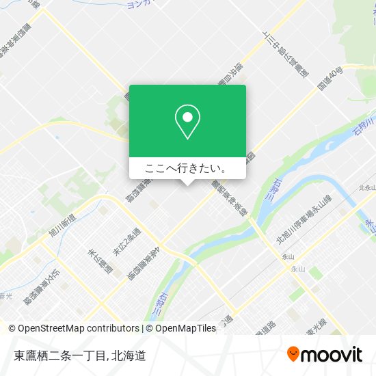 東鷹栖二条一丁目地図