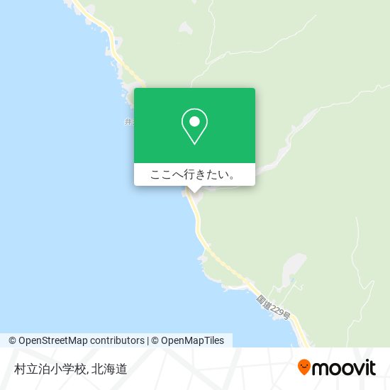 村立泊小学校地図