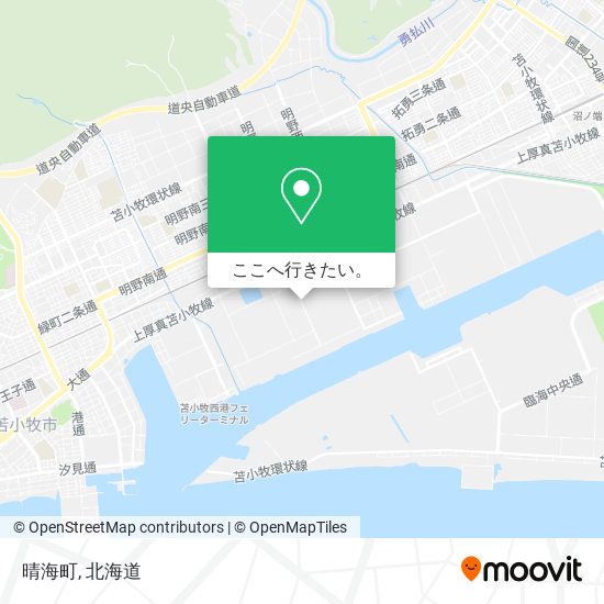 晴海町地図