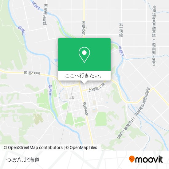 つぼ八地図