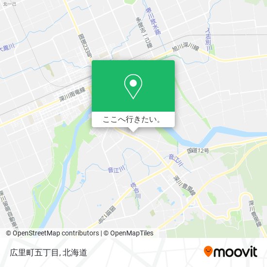 広里町五丁目地図