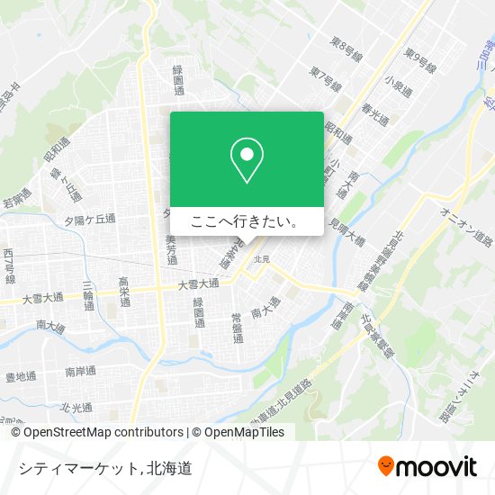 シティマーケット地図