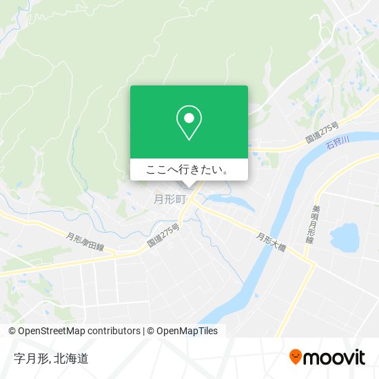 字月形地図