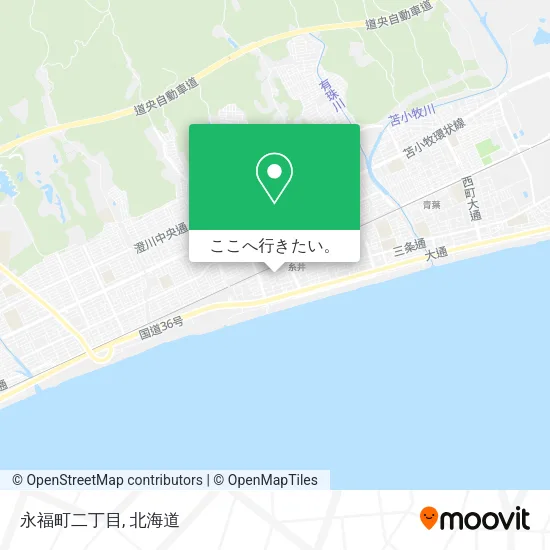 永福町二丁目地図