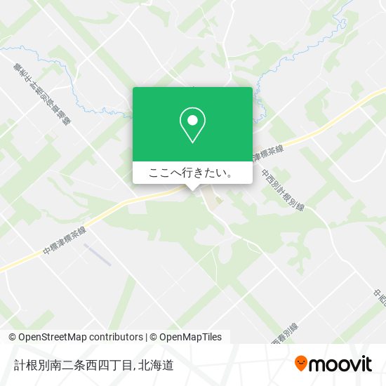 計根別南二条西四丁目地図