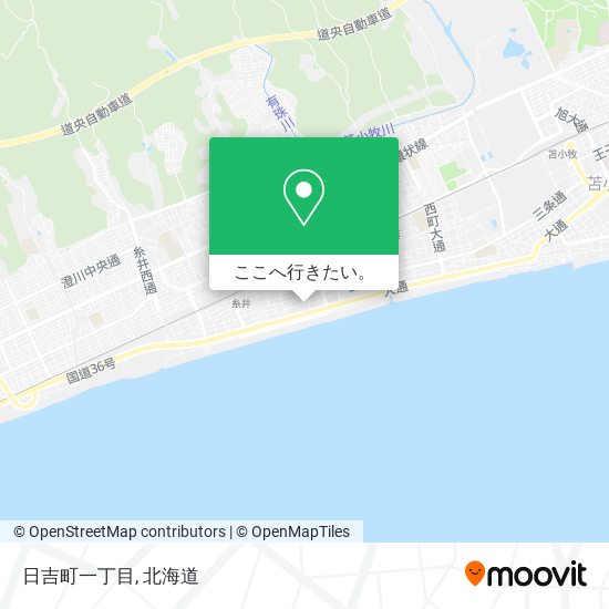 日吉町一丁目地図