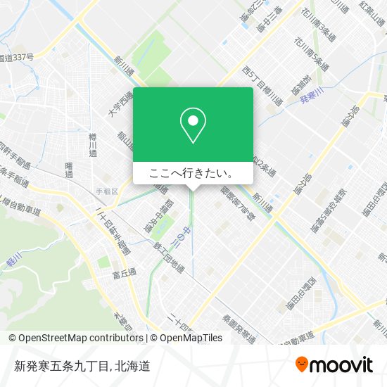 新発寒五条九丁目地図