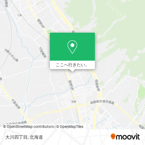 大川四丁目地図