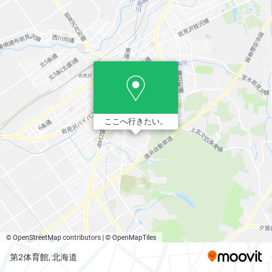 第2体育館地図