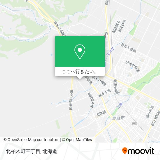 北柏木町三丁目地図