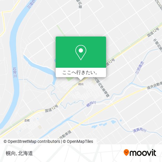 幌向地図