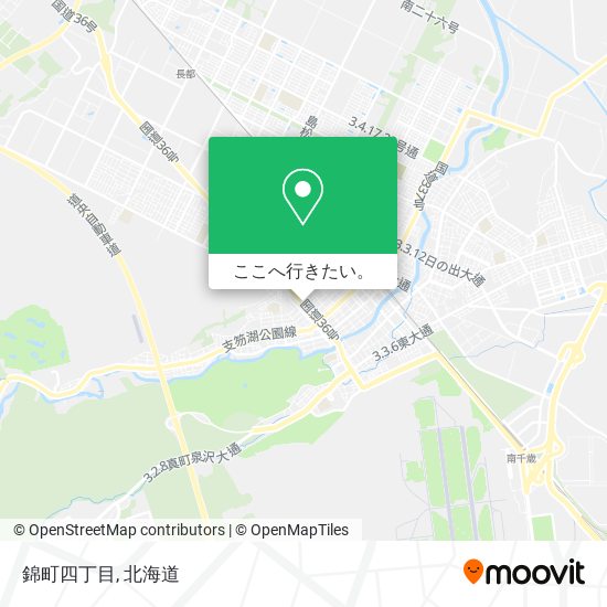 錦町四丁目地図