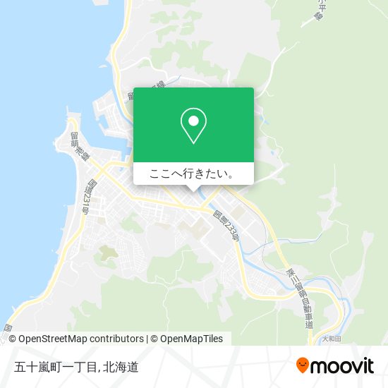 五十嵐町一丁目地図