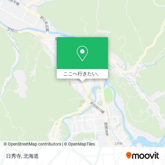 日秀寺地図