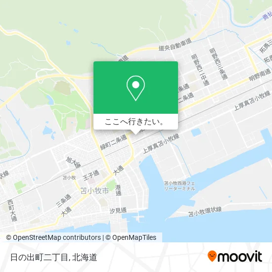 日の出町二丁目地図