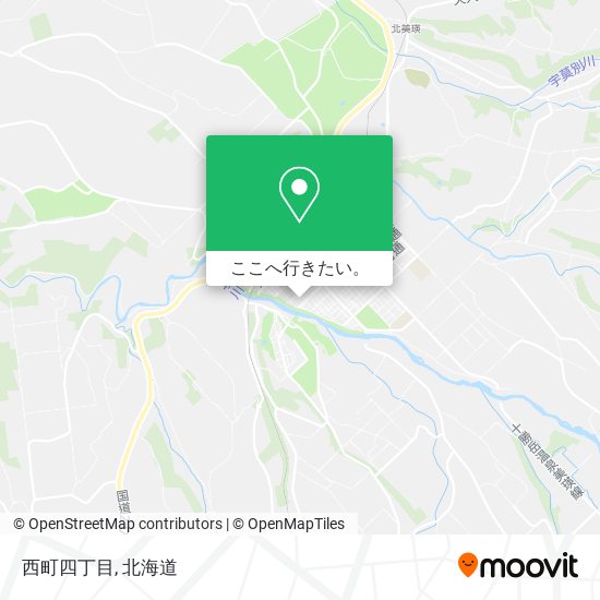 西町四丁目地図