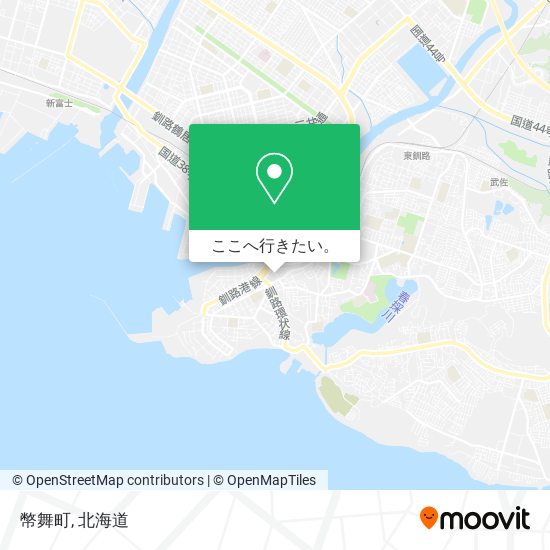 幣舞町地図