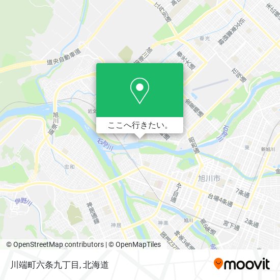 川端町六条九丁目地図